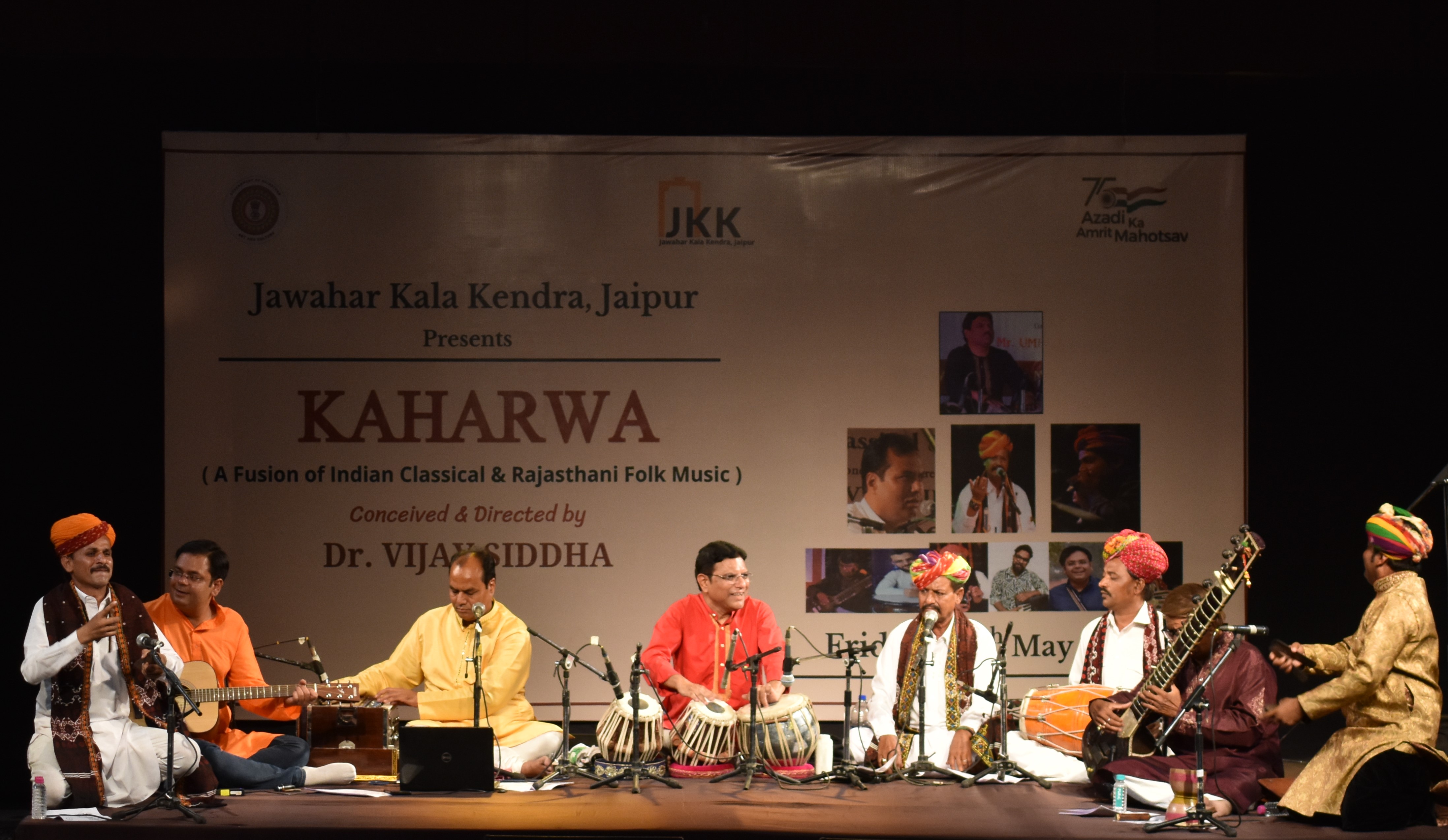 VIEWERS ENJOY A MAGICAL ‘KAHARWA’ EVENING WITH FUSION MUSICAL PERFORMANCE AT JKK
